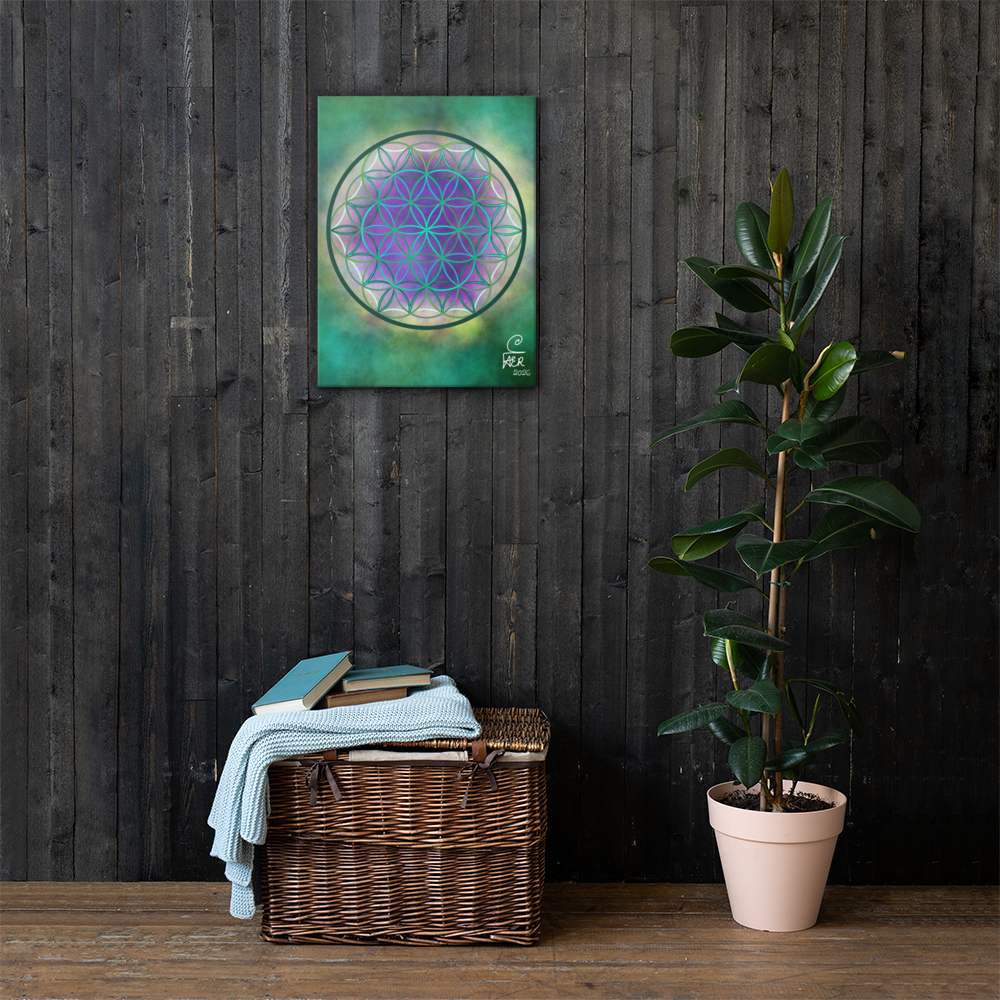 The Flower of Life Canvas