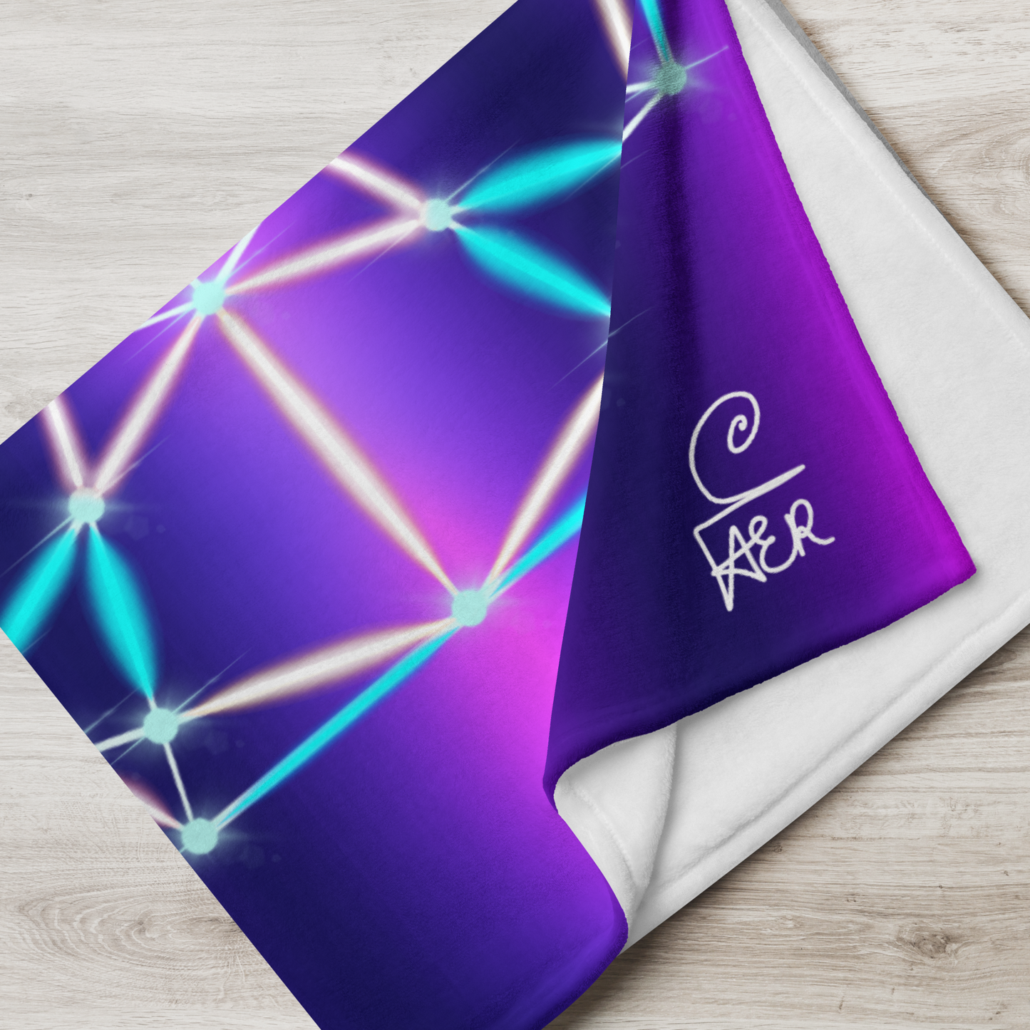 The Dodecagon Star Pattern Throw Blanket