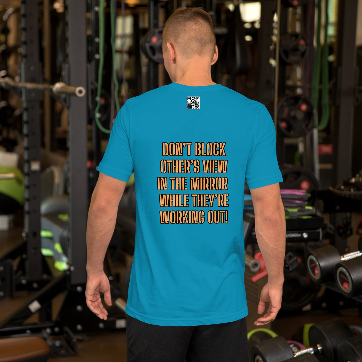 Gym Etiquette Unisex t-shirt