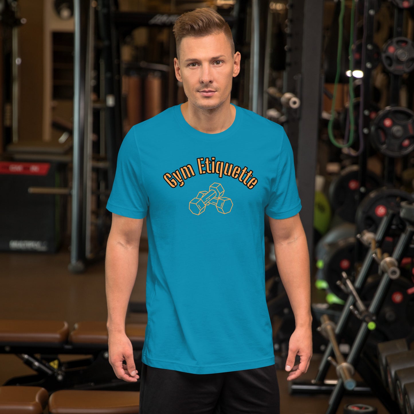 Gym Etiquette Unisex t-shirt