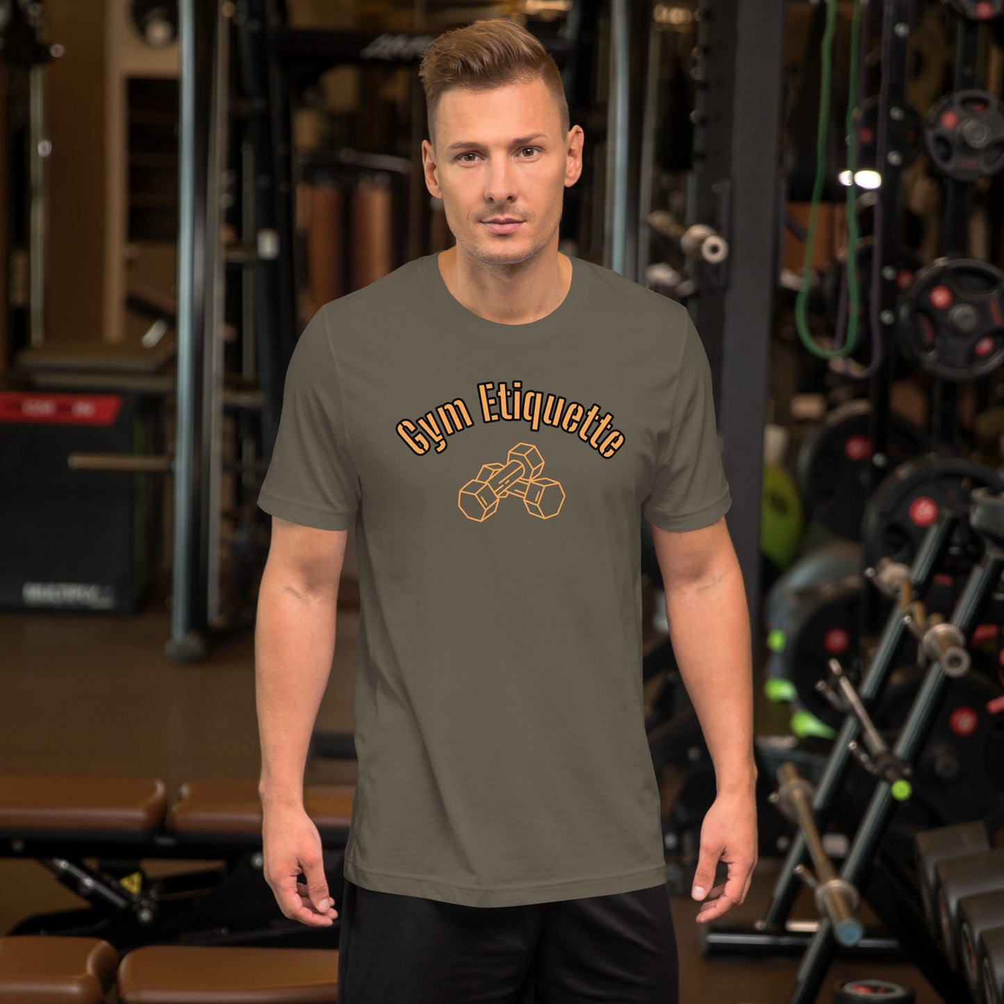 Gym Etiquette Unisex t-shirt