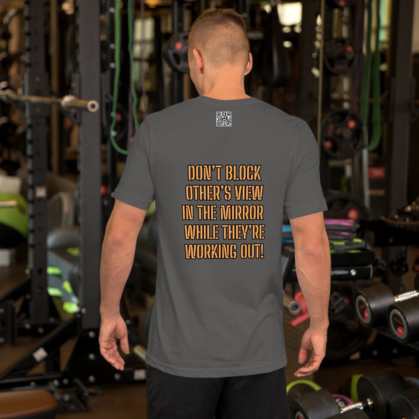 Gym Etiquette Unisex t-shirt