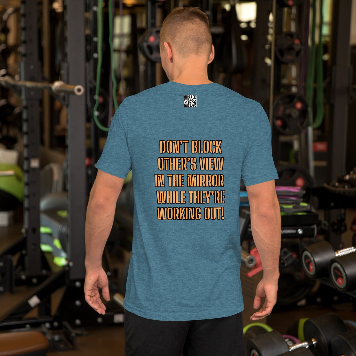 Gym Etiquette Unisex t-shirt