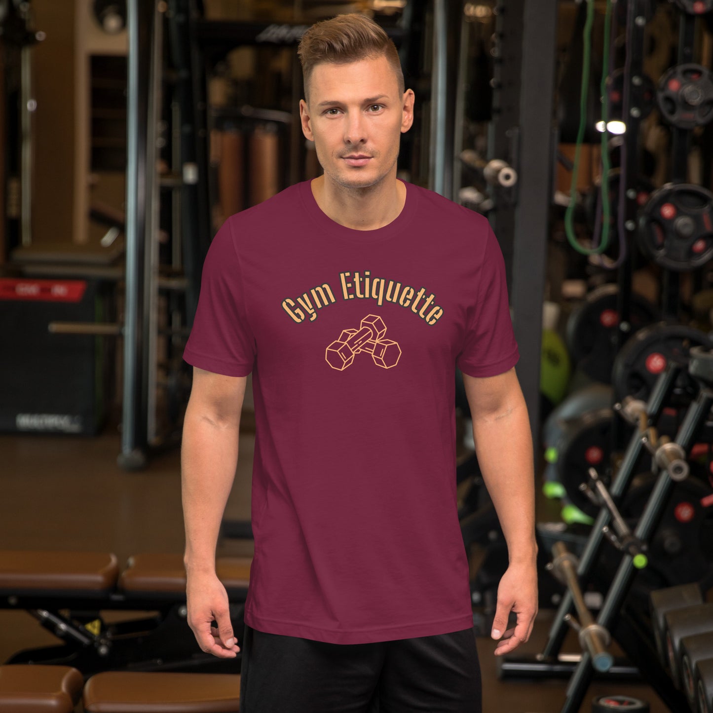 Gym Etiquette Unisex t-shirt