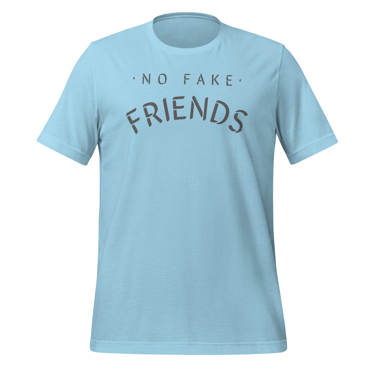 No Fake Unisex t-shirt