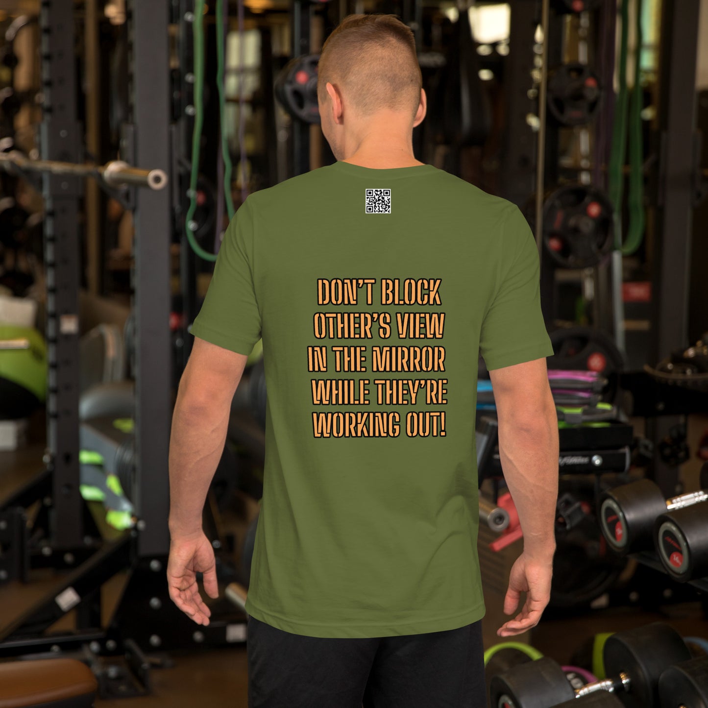 Gym Etiquette Unisex t-shirt