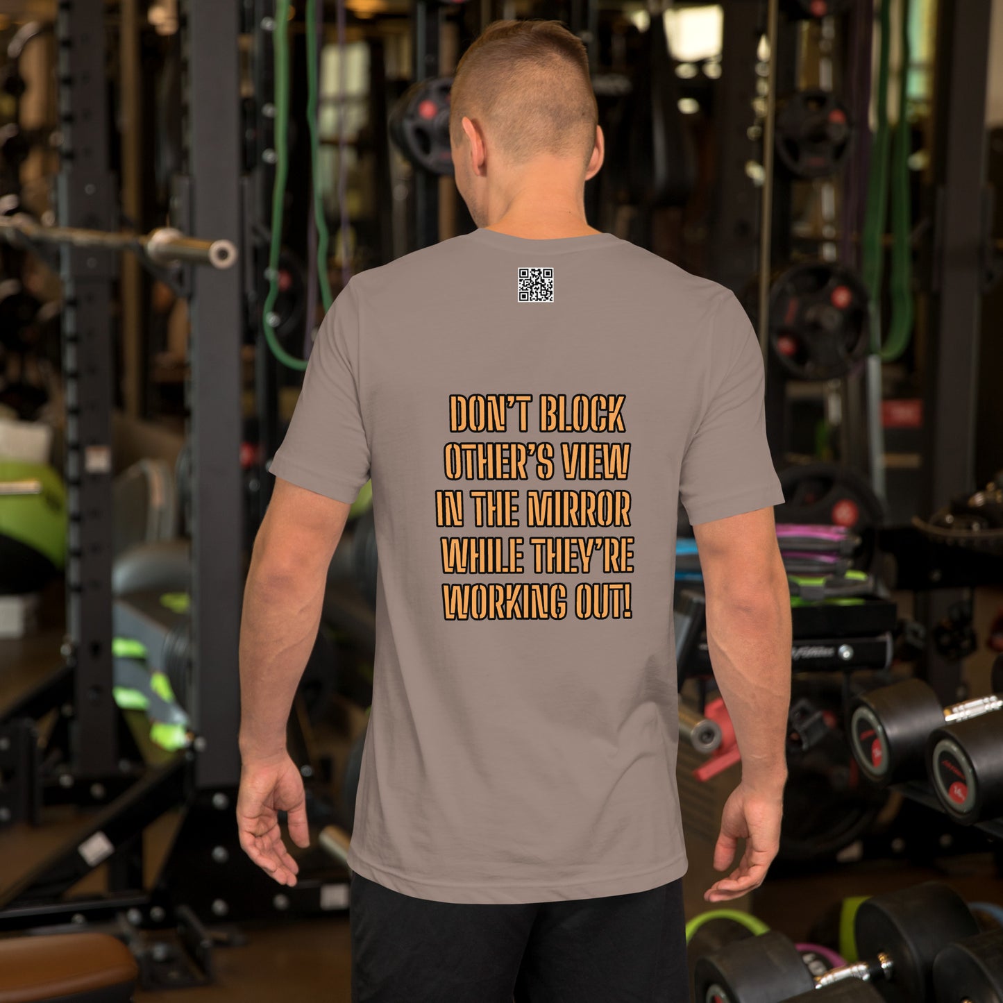 Gym Etiquette Unisex t-shirt