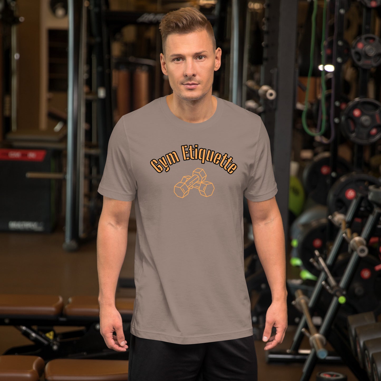 Gym Etiquette Unisex t-shirt