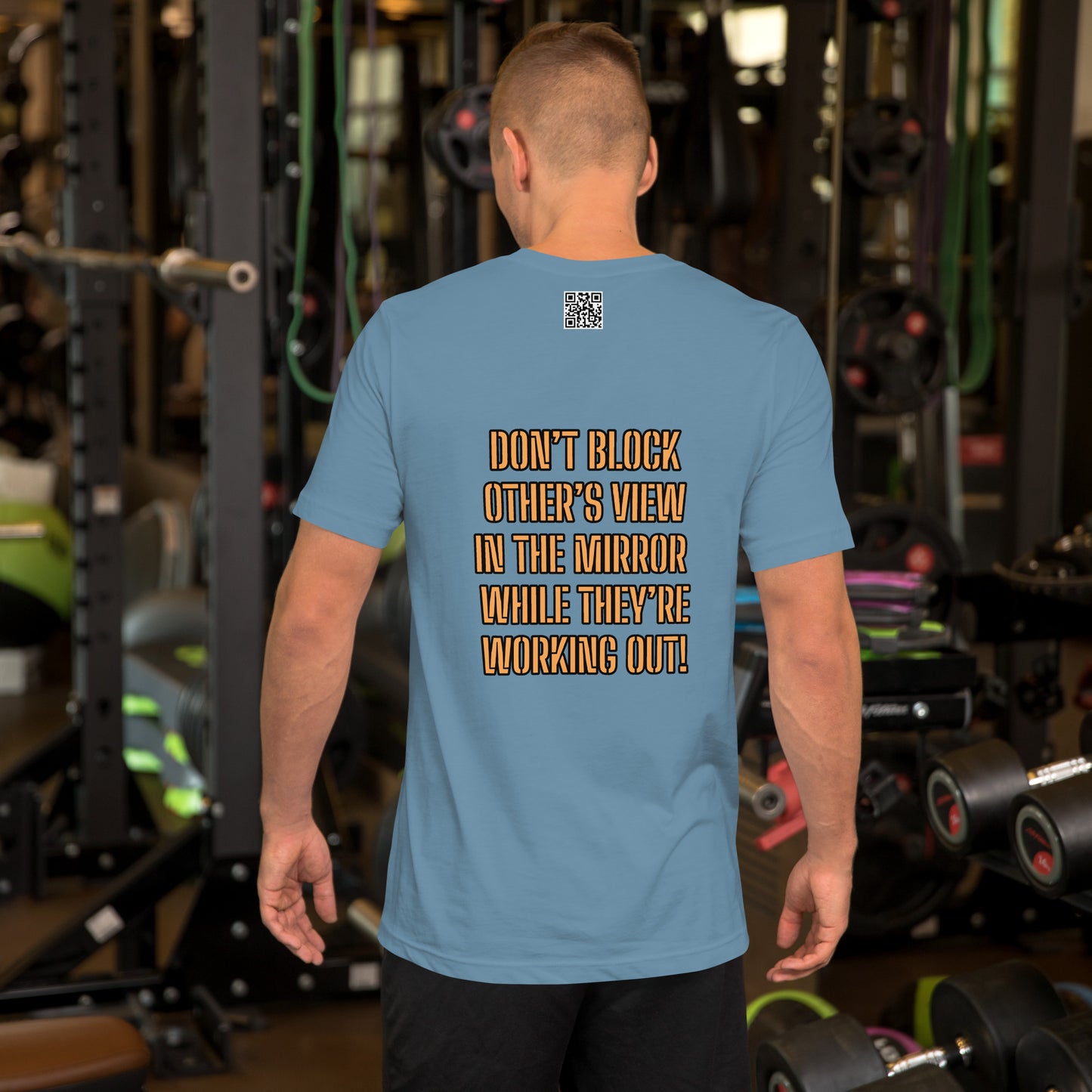 Gym Etiquette Unisex t-shirt