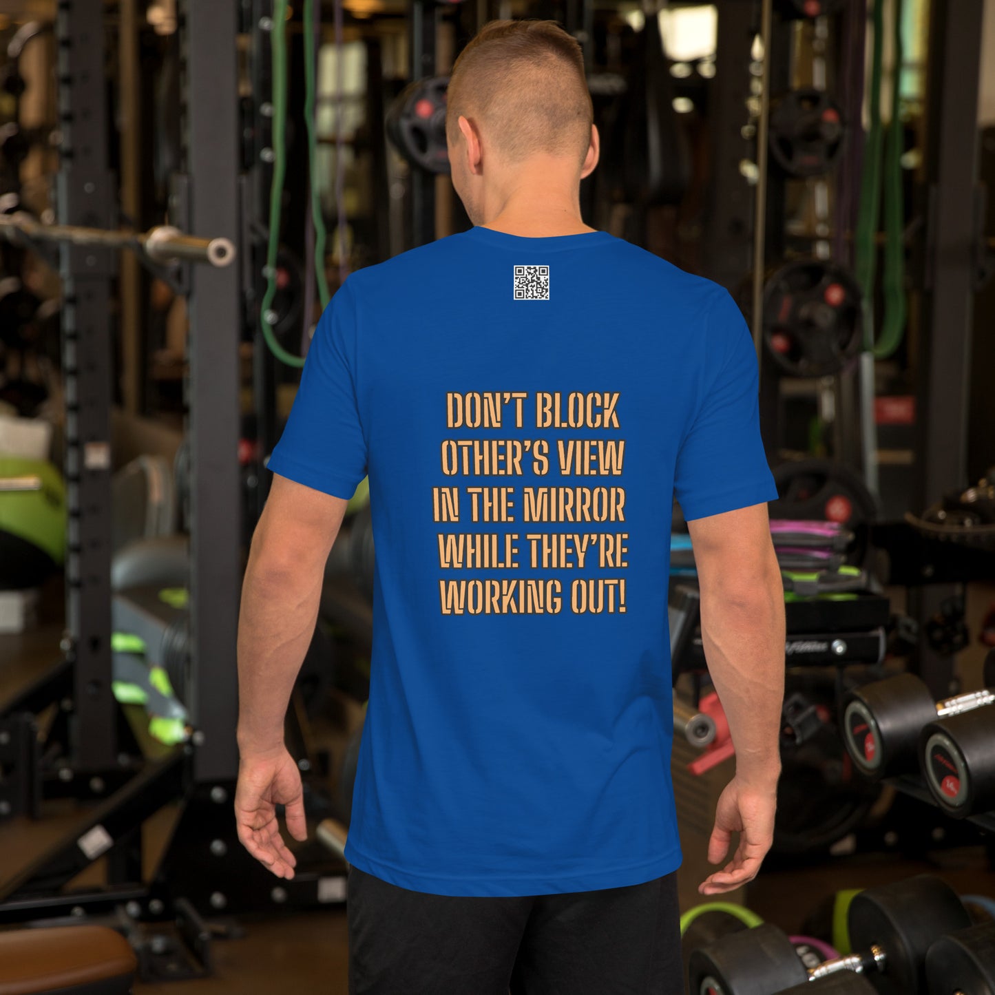 Gym Etiquette Unisex t-shirt