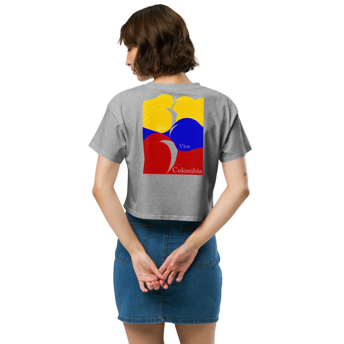 Colombia World Women’s crop top