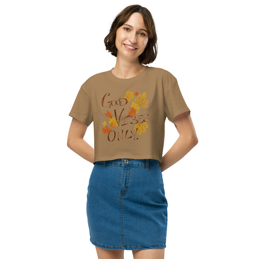 Fall G.V.O. Women’s crop top