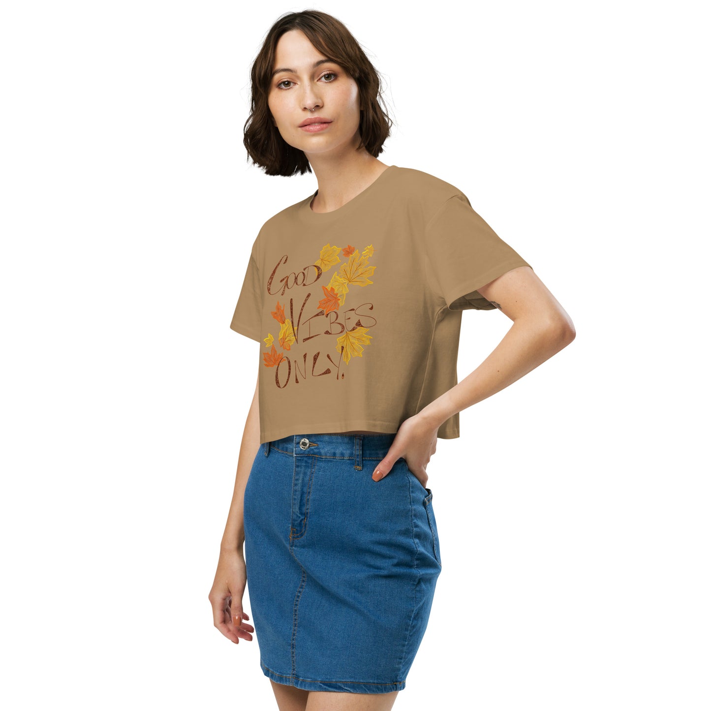 Fall G.V.O. Women’s crop top