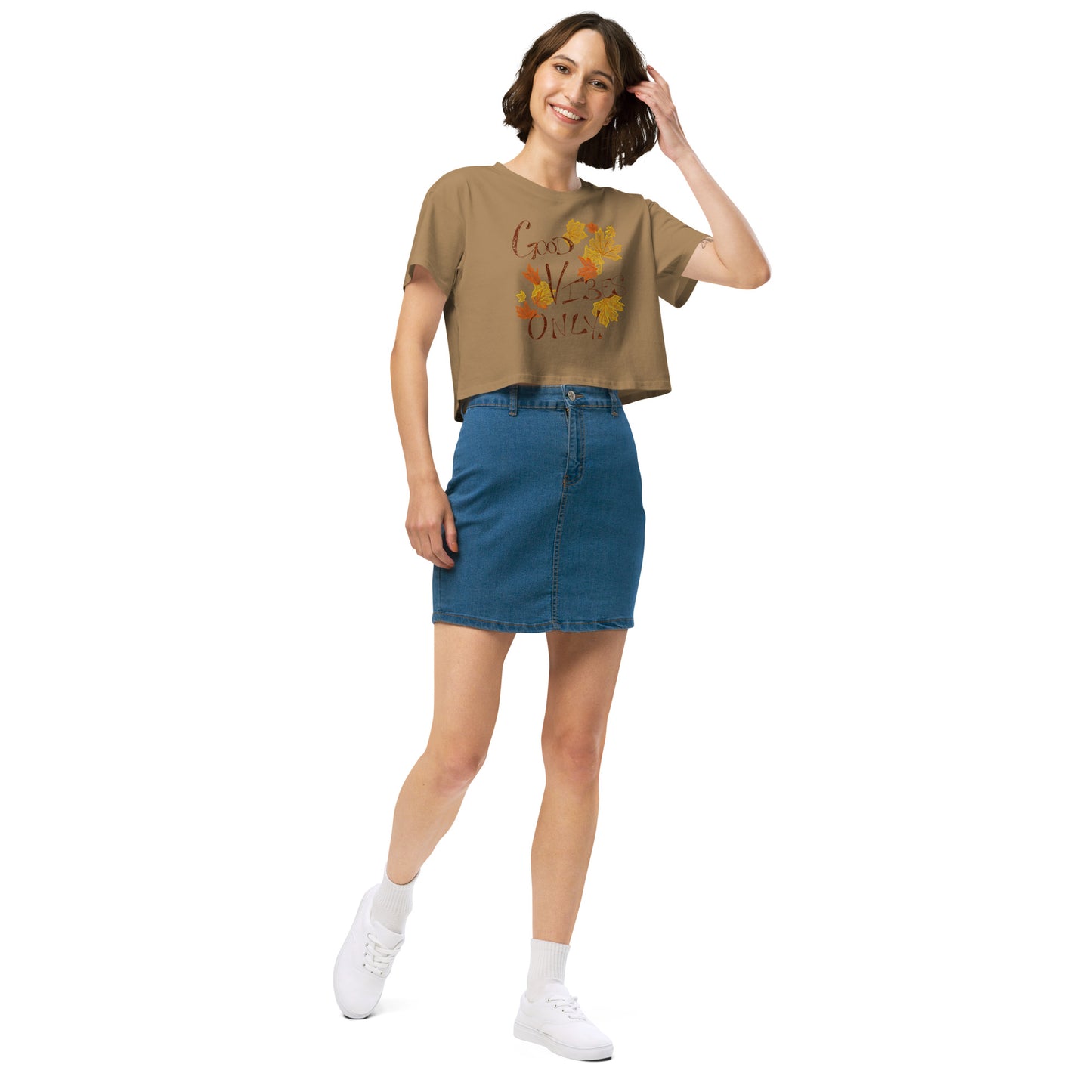 Fall G.V.O. Women’s crop top