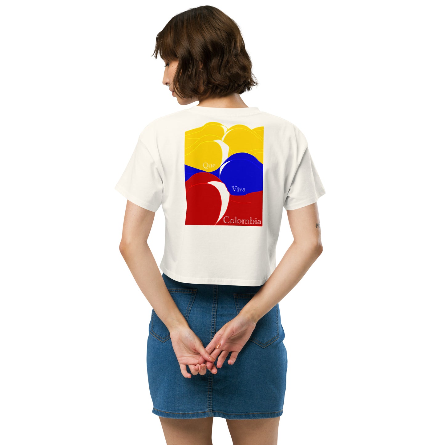 Colombia World Women’s crop top