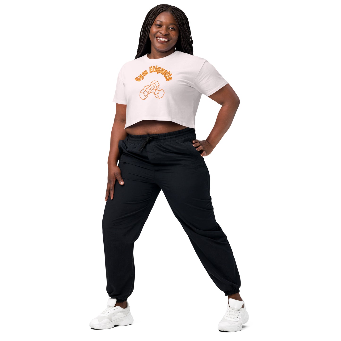 Gym Etiquette Women’s crop top