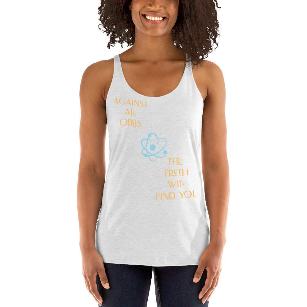 Against… Women's Racerback Tank