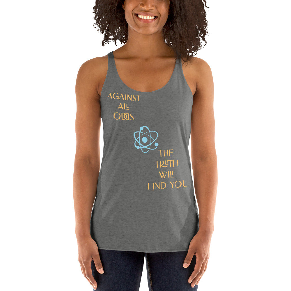 Against… Women's Racerback Tank