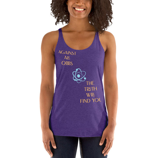 Against… Women's Racerback Tank