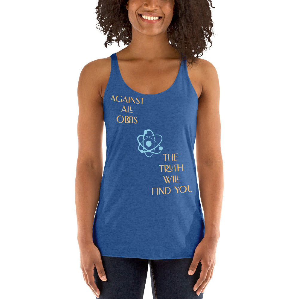 Against… Women's Racerback Tank