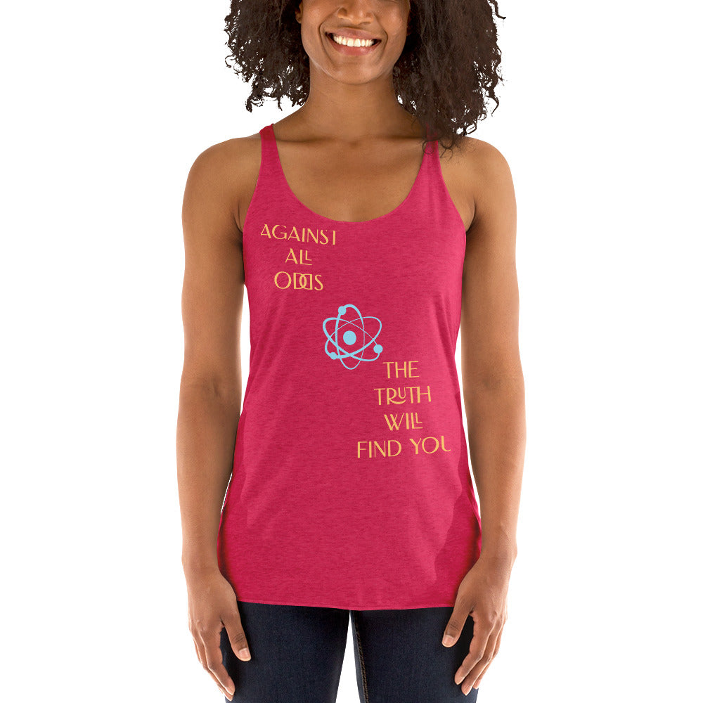 Against… Women's Racerback Tank