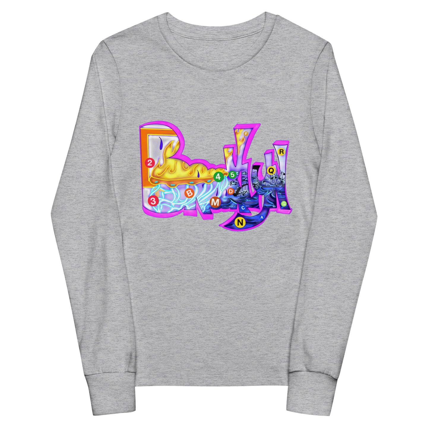 Brooklyn Youth long sleeve tee