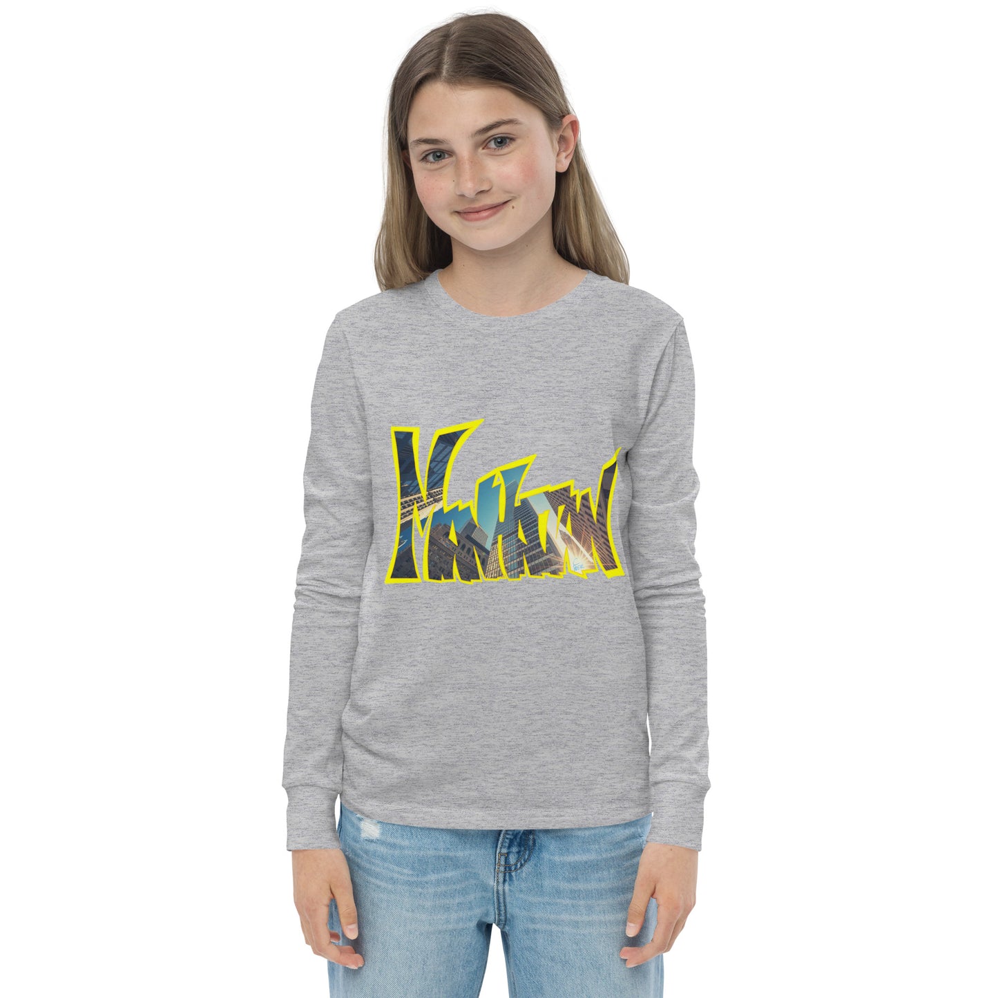 Manhattan Youth long sleeve tee