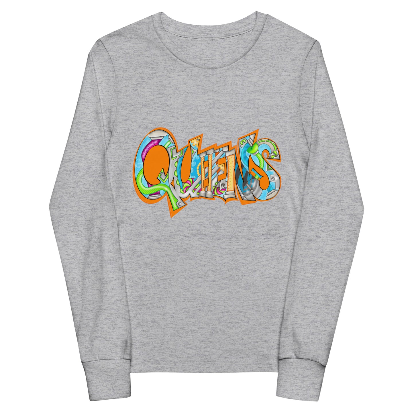 Queens Youth long sleeve tee