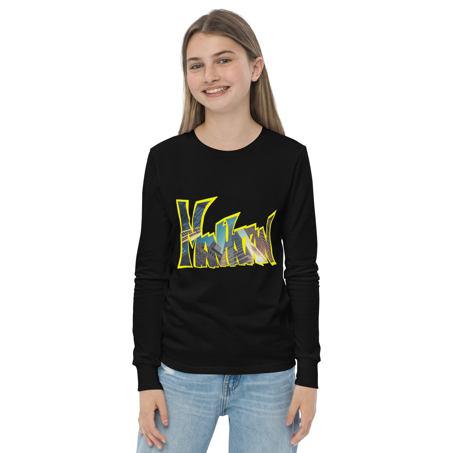 Manhattan Youth long sleeve tee