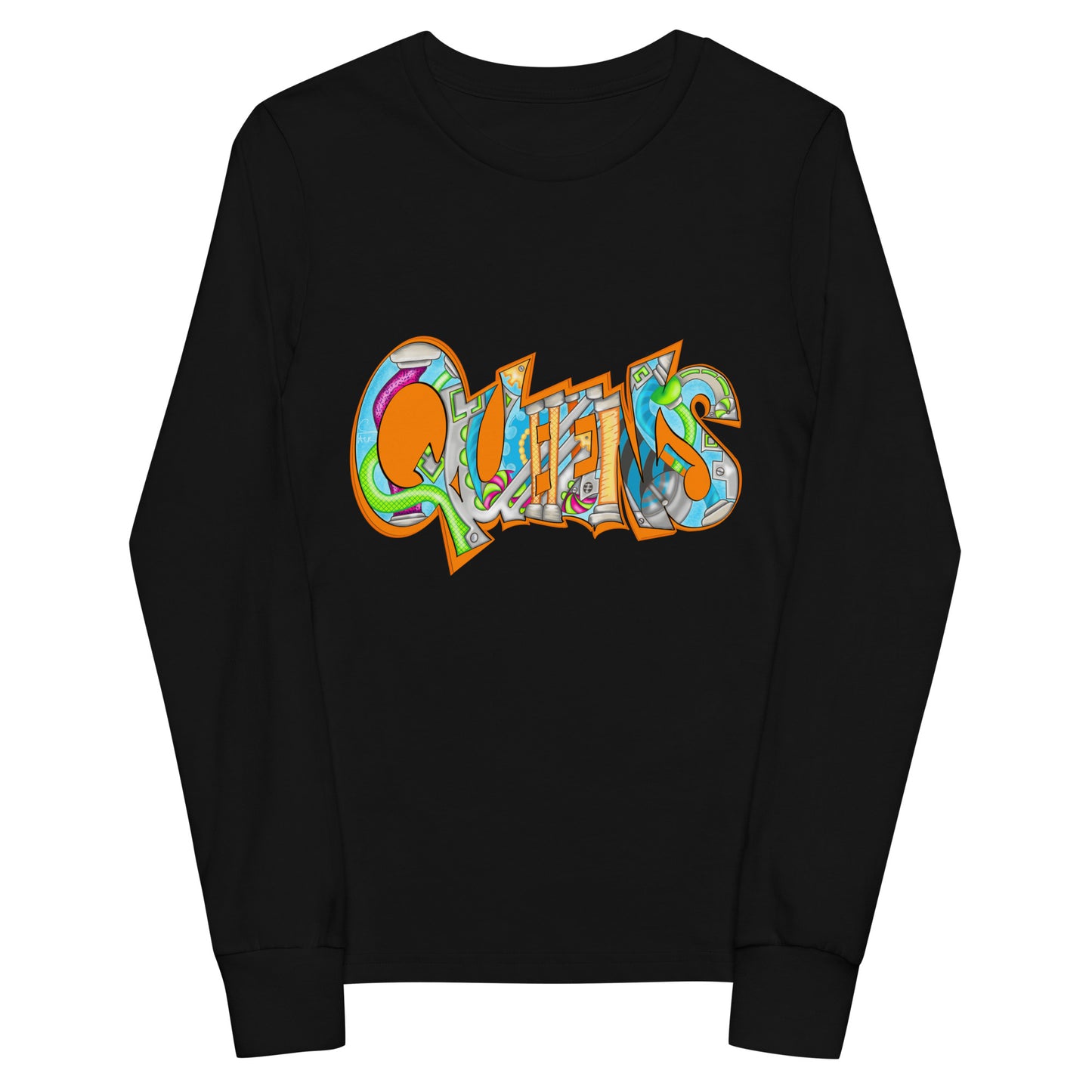 Queens Youth long sleeve tee