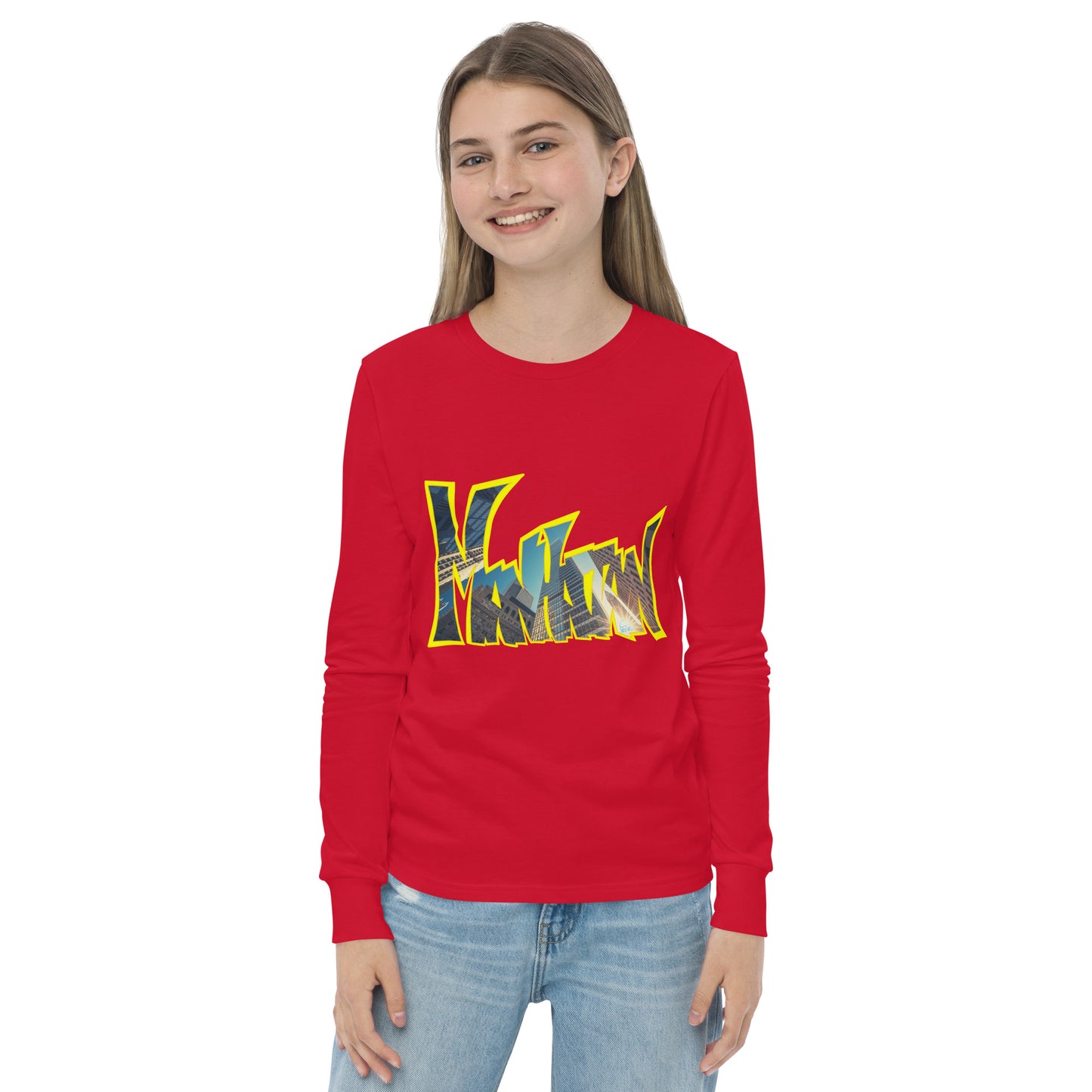 Manhattan Youth long sleeve tee