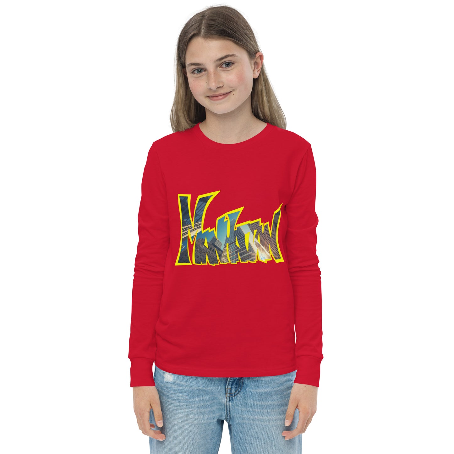 Manhattan Youth long sleeve tee