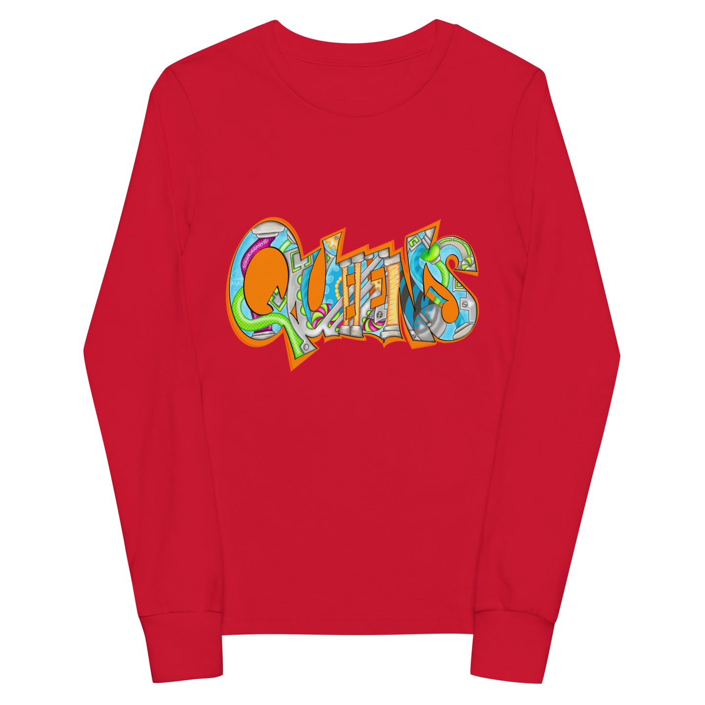 Queens Youth long sleeve tee