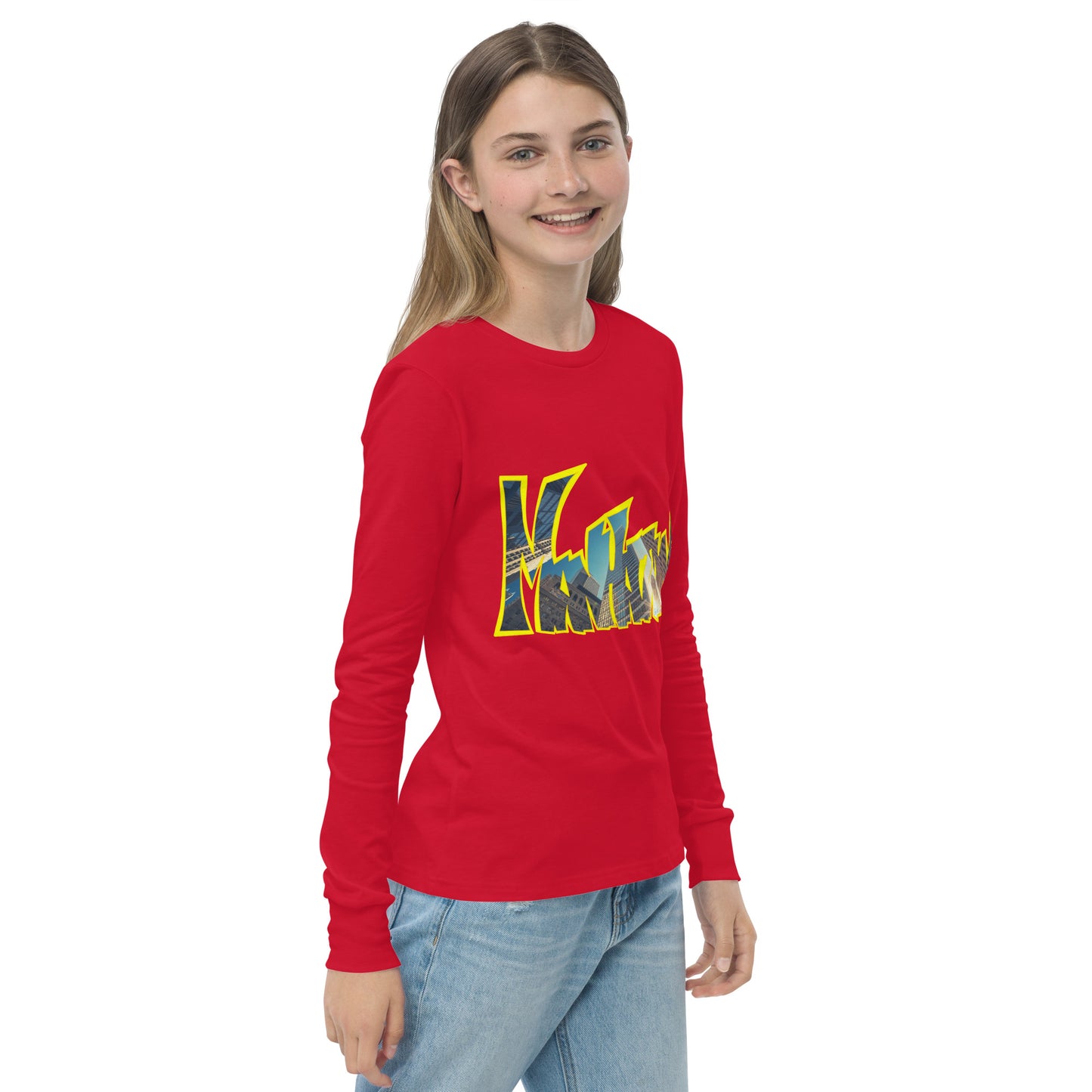 Manhattan Youth long sleeve tee