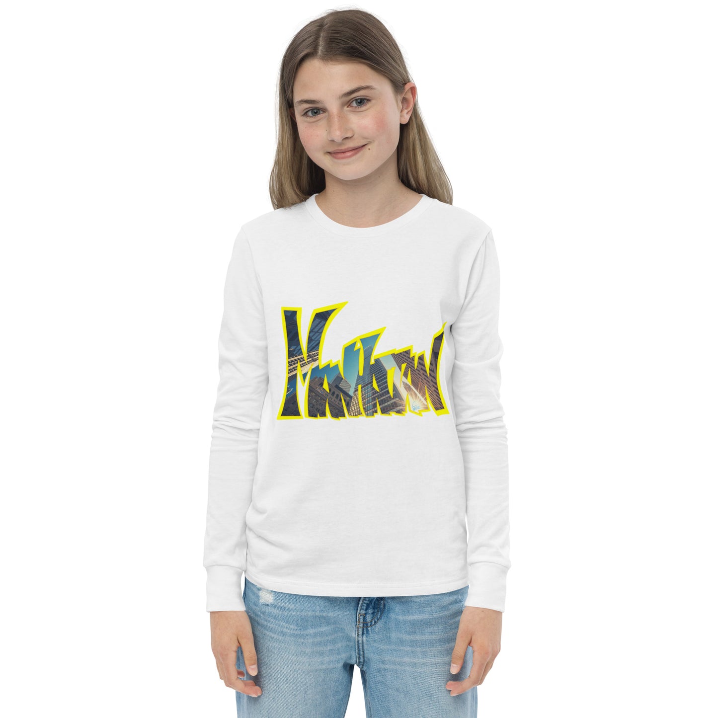 Manhattan Youth long sleeve tee