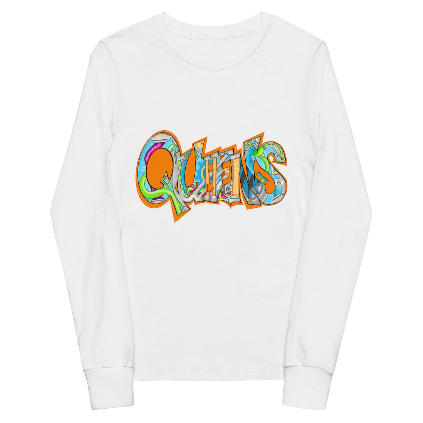 Queens Youth long sleeve tee